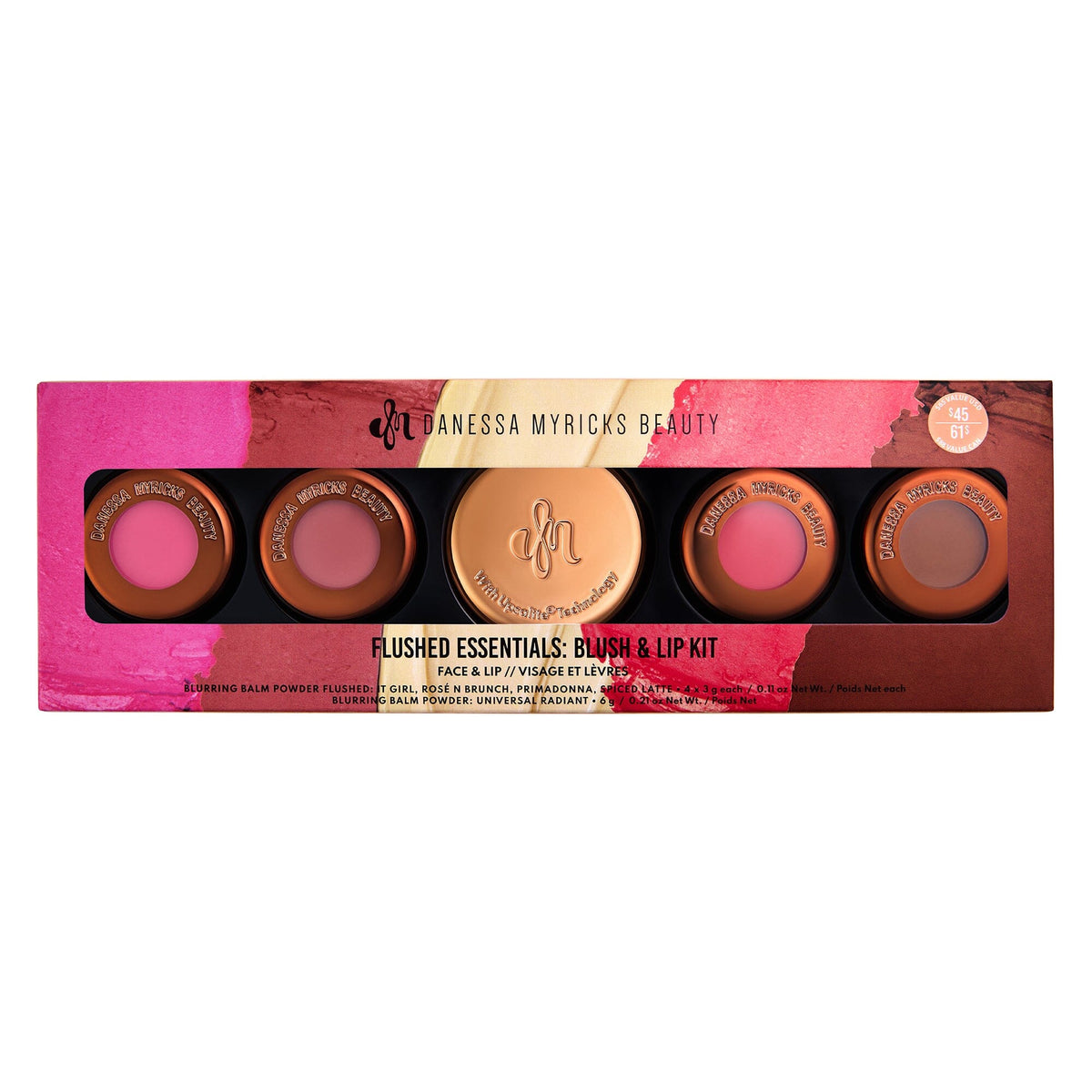 Danessa Myricks Beauty Yummy Skin Flushed Essentials Blush and Lip Kit