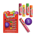 Skittles lip balm and lip gloss gift set